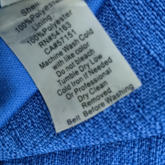 Ellen Tracy Dress Blue - Picture 5 of 5